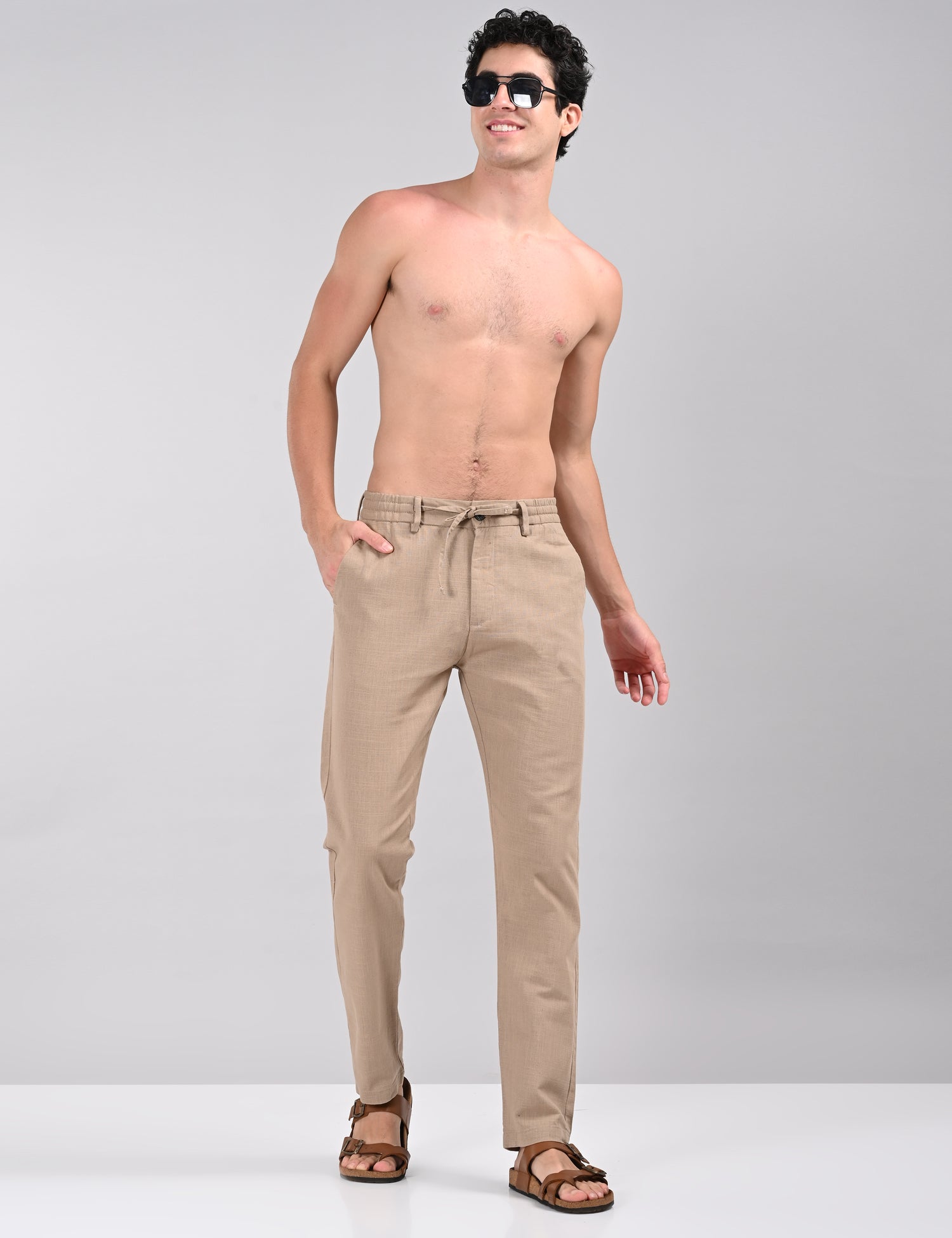 Linen Relaxed Trousers