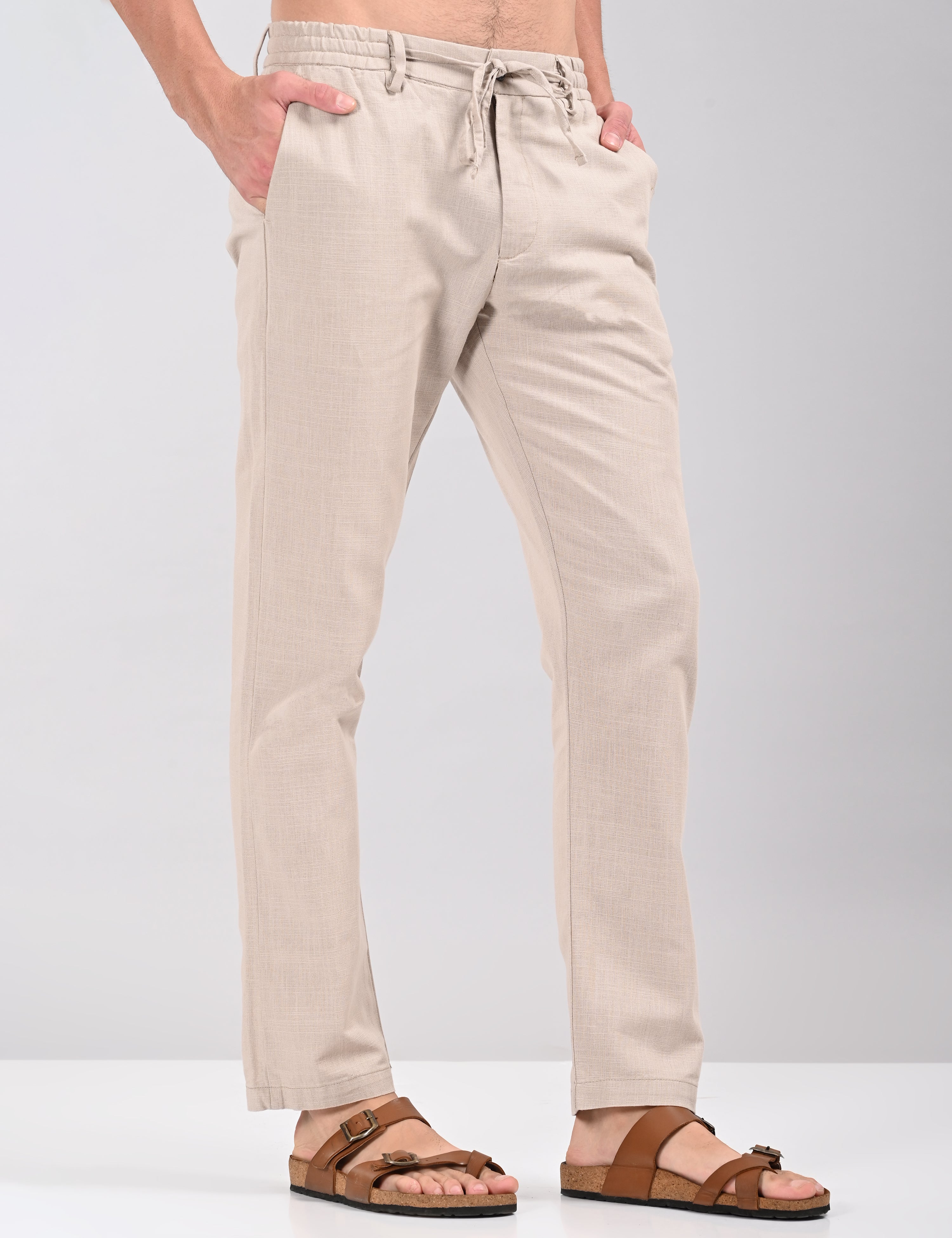 Linen Relaxed Trousers